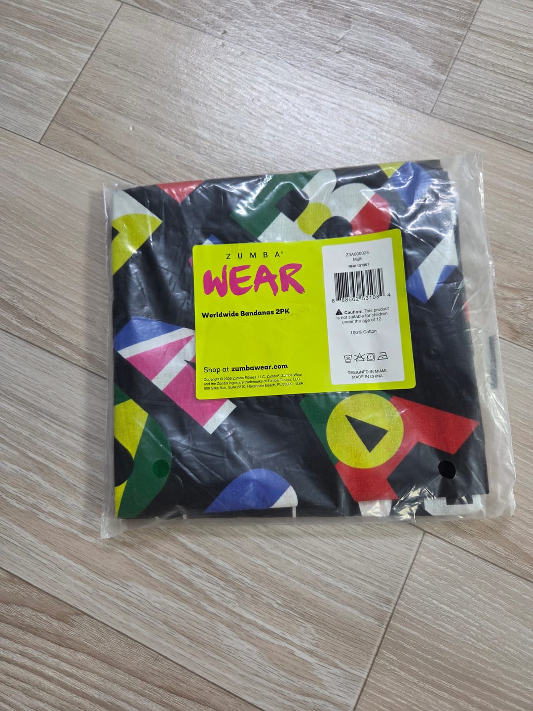 Customer photo review of Worldwide Bandanas 2PK