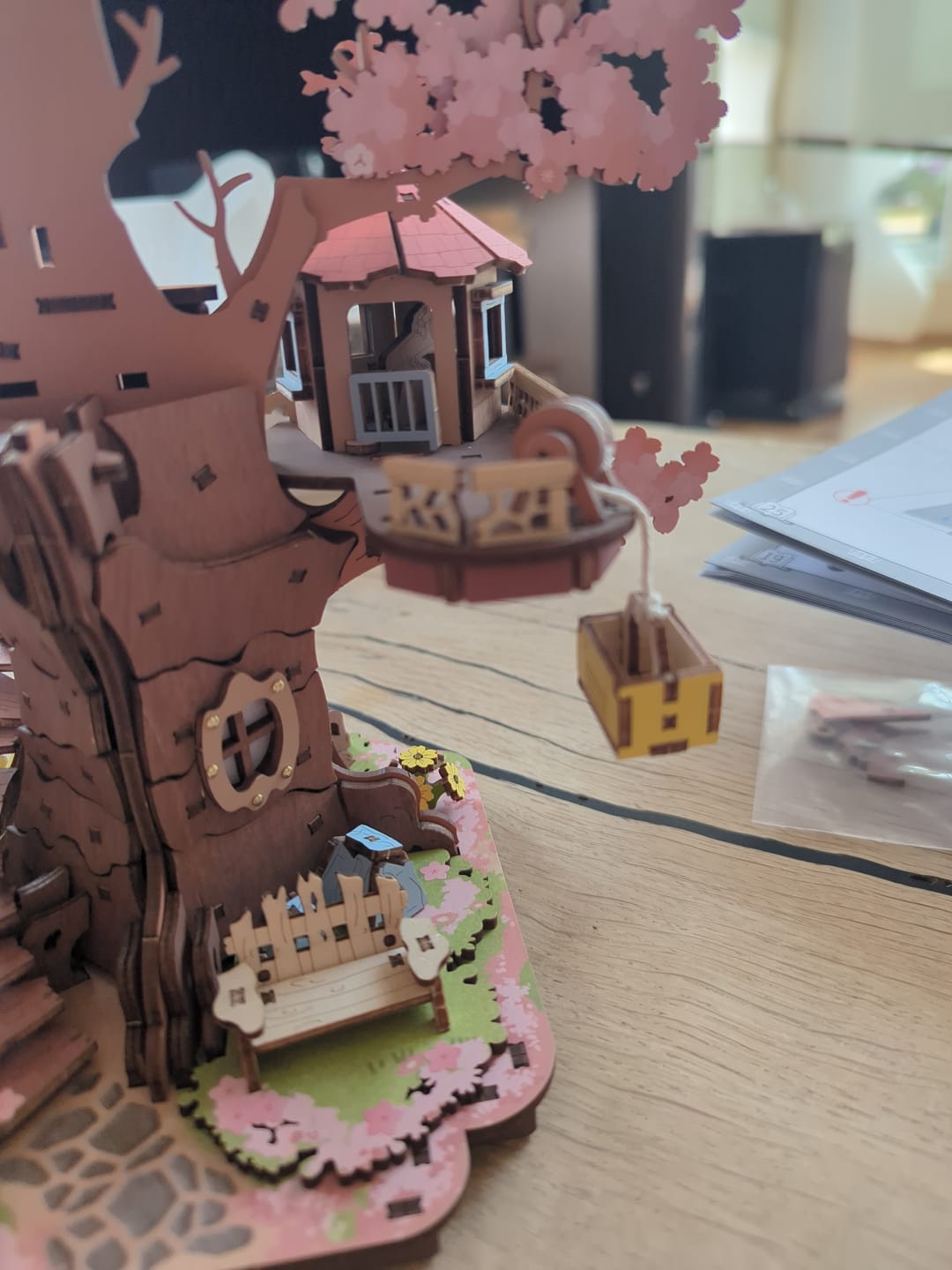 Customer photo review of Puzzle 3D Maison dans l'Arbre de Sakura