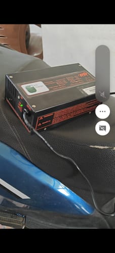 Customer photo review of Hero Electric 58.4V 6A Lithium Battery Charger - Optima