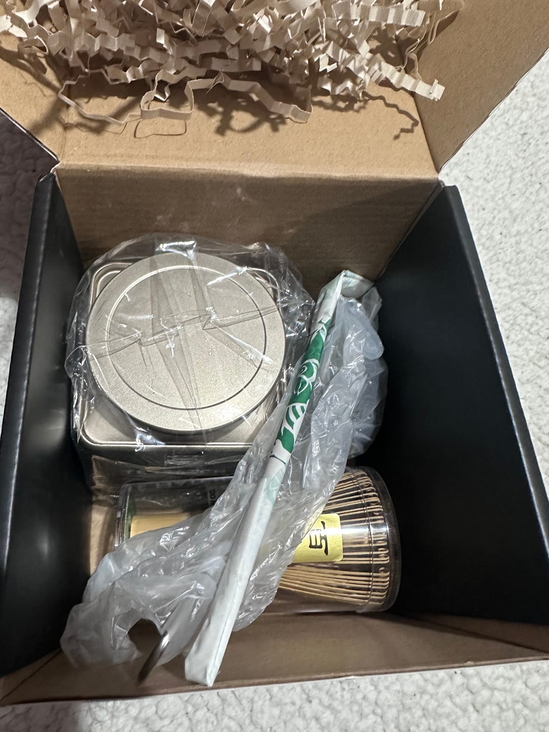 Customer photo review of Set Matcha chino grado ceremonial 200g