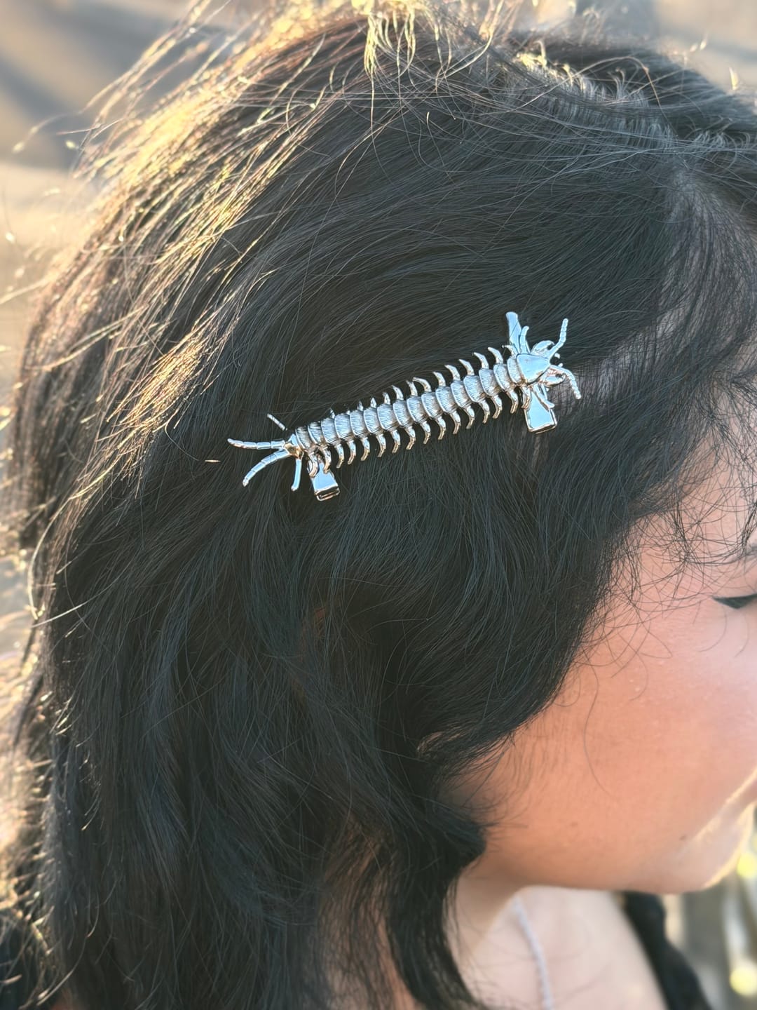 Customer photo review of CENTIPEDE HAIRCLIP