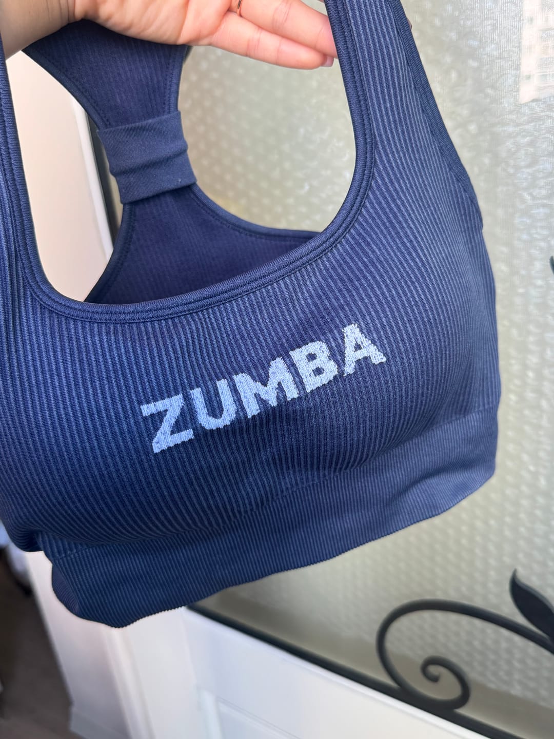 Customer photo review of Blue Jean Seamless Bra