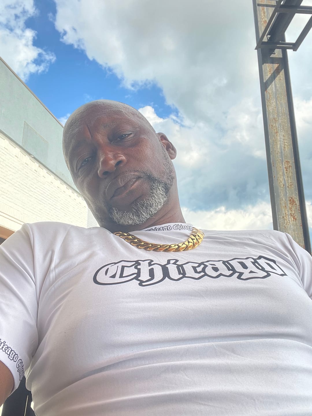 Customer photo review of 10-22mm Solid 18k Gold Plated Miami Cuban Link Chain