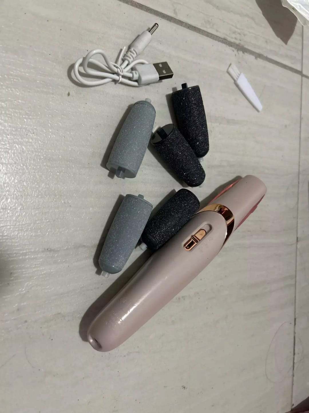 Customer photo review of PediSmooth Pro – Des pieds doux et soignés en quelques gestes