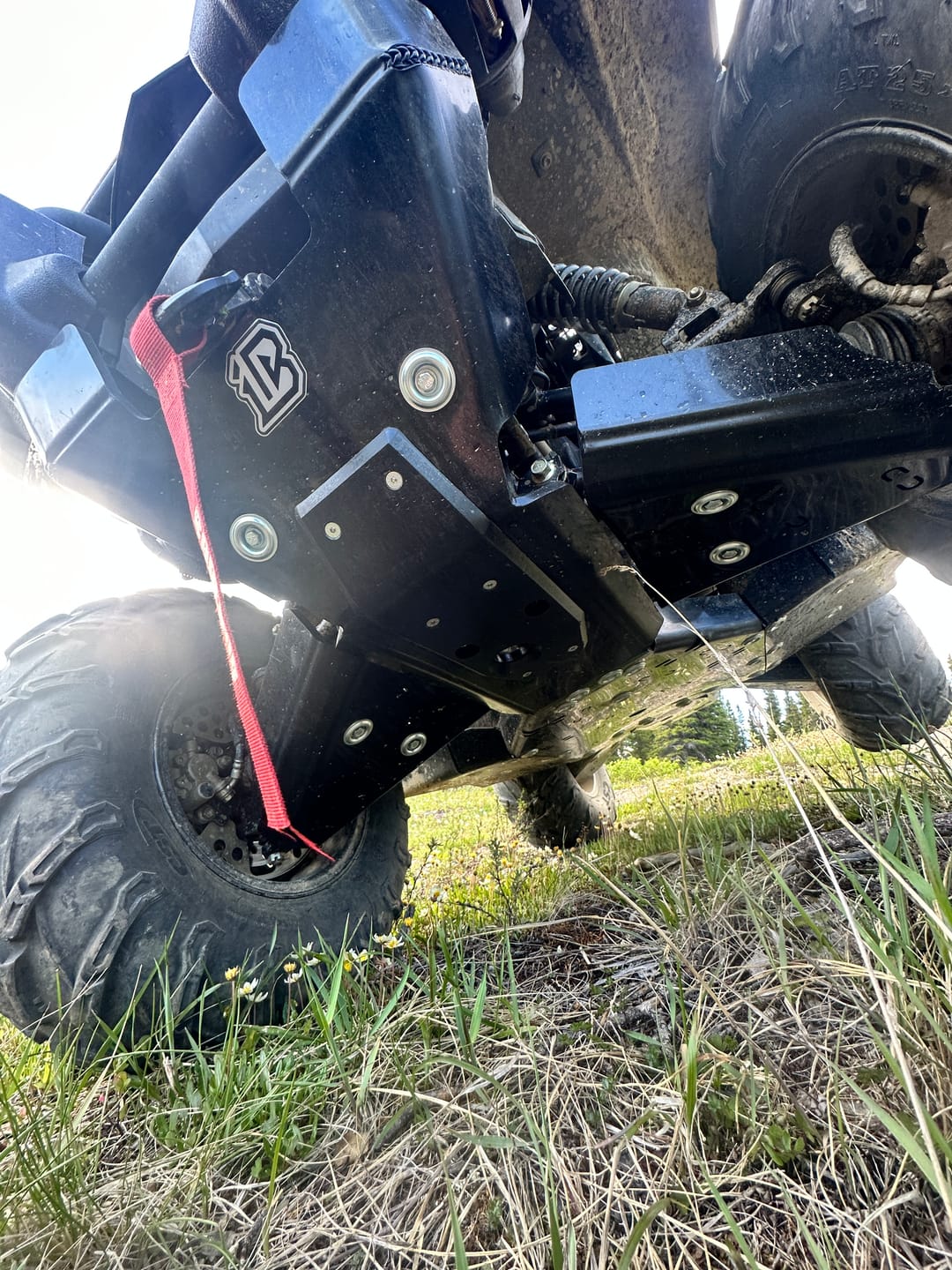 Customer photo review of Skid plate full set (plastic): Yamaha Kodiak 450: (2017+)