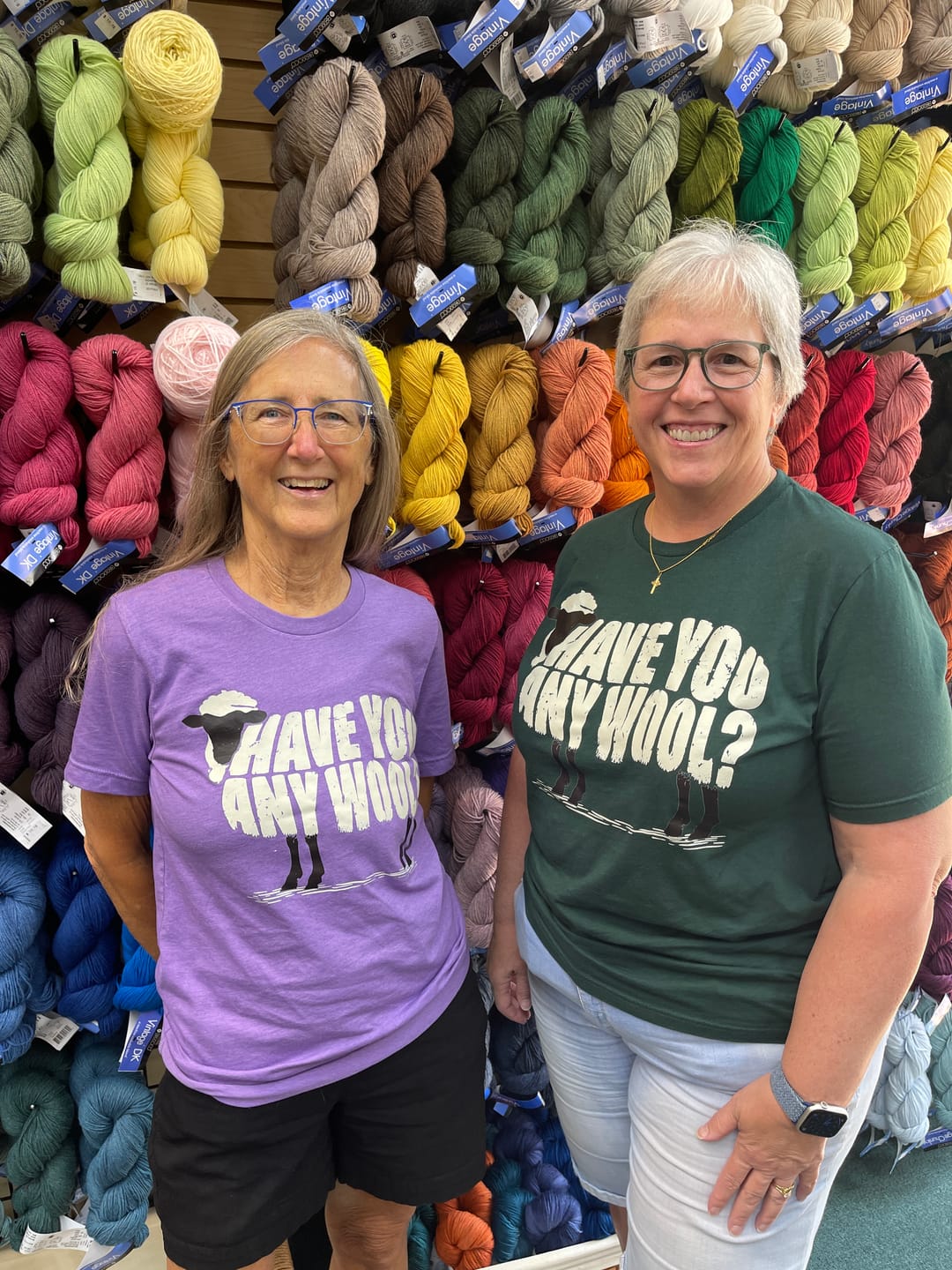 Customer photo review of Have You Any Wool? T-shirt