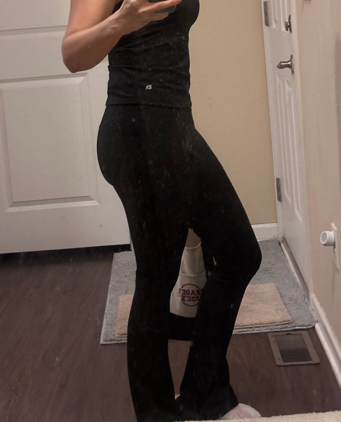 Customer photo review of W288 - Vital Flare Leggings (Short)