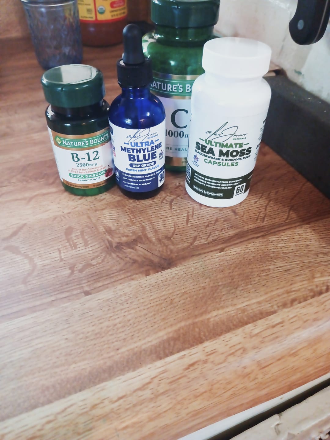 Customer photo review of 🎁 Ultimate Sea Moss Capsules With Bladderwrack & Burdock Root (60 Capsules) (30 Servings) (100% off)