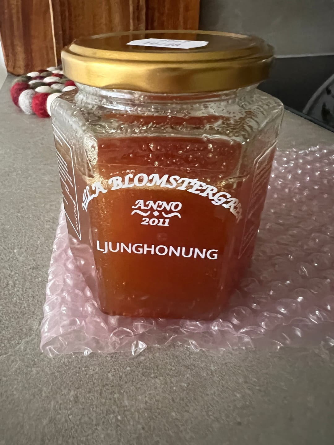 Customer photo review of Svensk Ljunghonung från södra Sverige – från svenska biodlare
