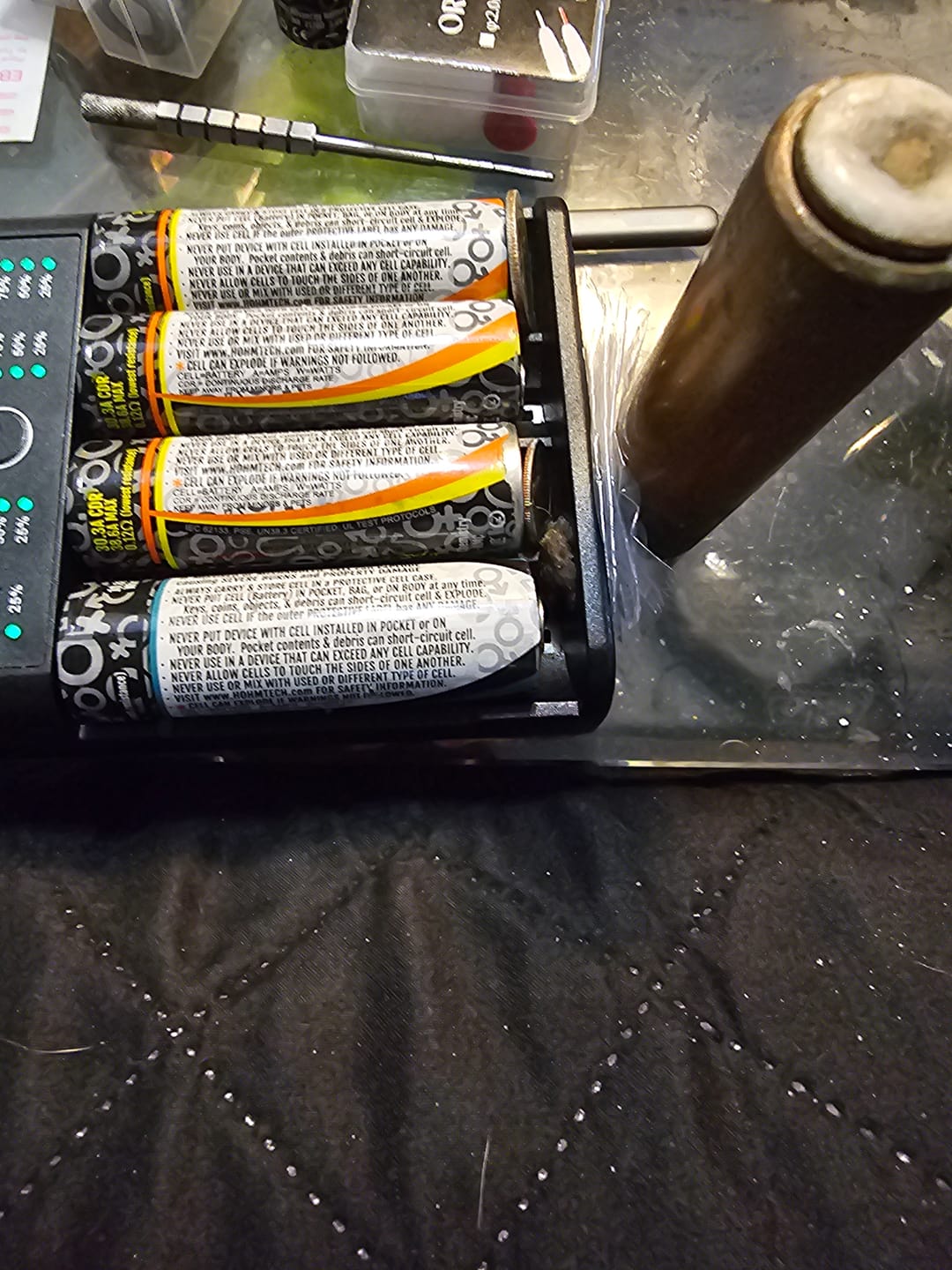 Customer photo review of Hohm Tech Run XL 21700 4007mAh 30.3A Battery
