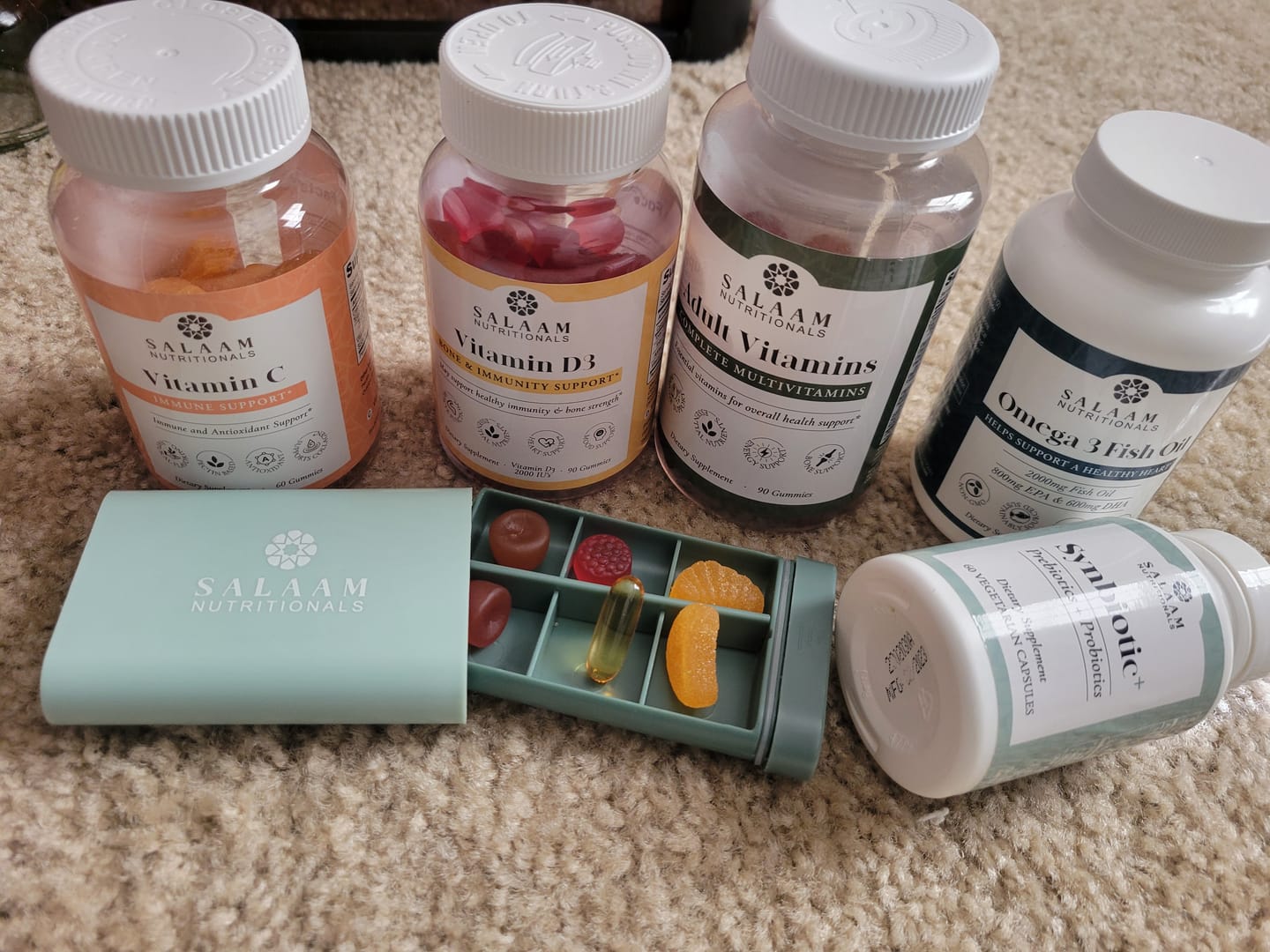 Customer photo review of Halal Vitamin D3 2000 IU Gummies - 90 Count | Salaam Nutritionals