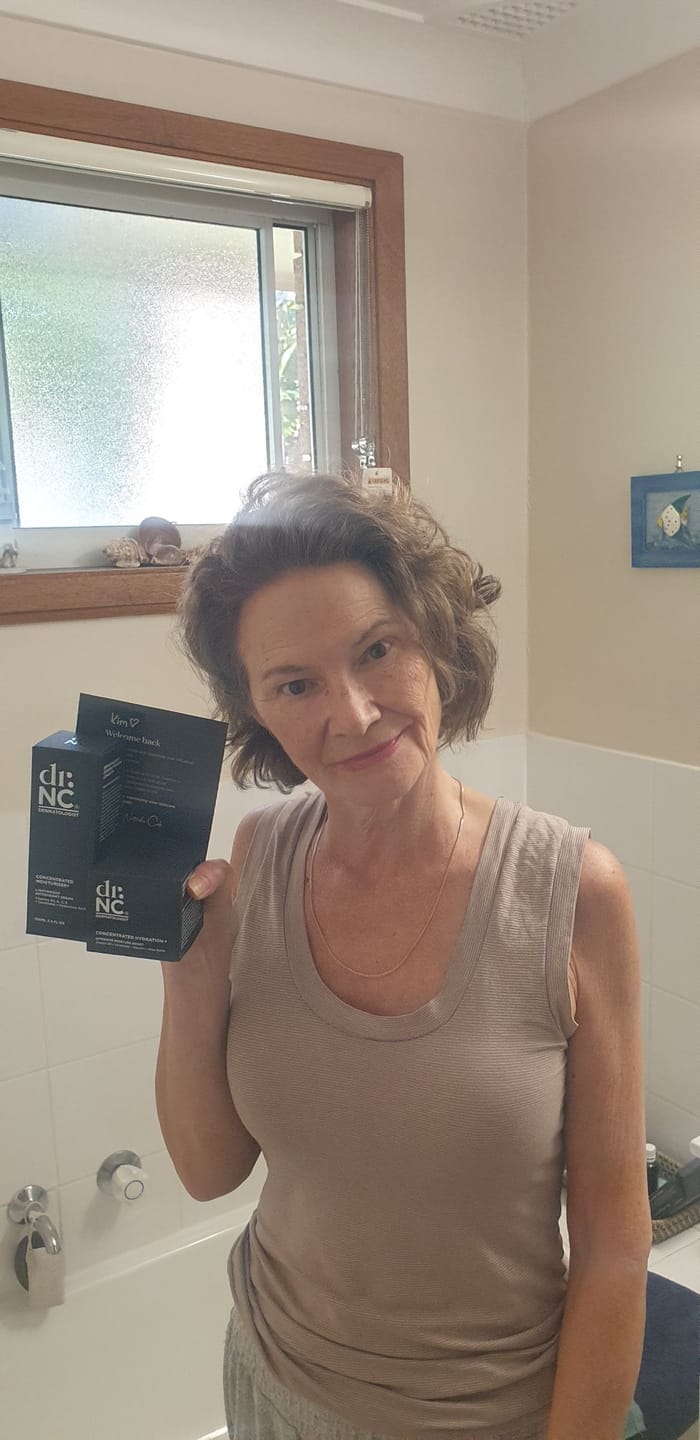 Customer photo review of drNC SKINCARE TOTAL TRANSFORMATION KIT