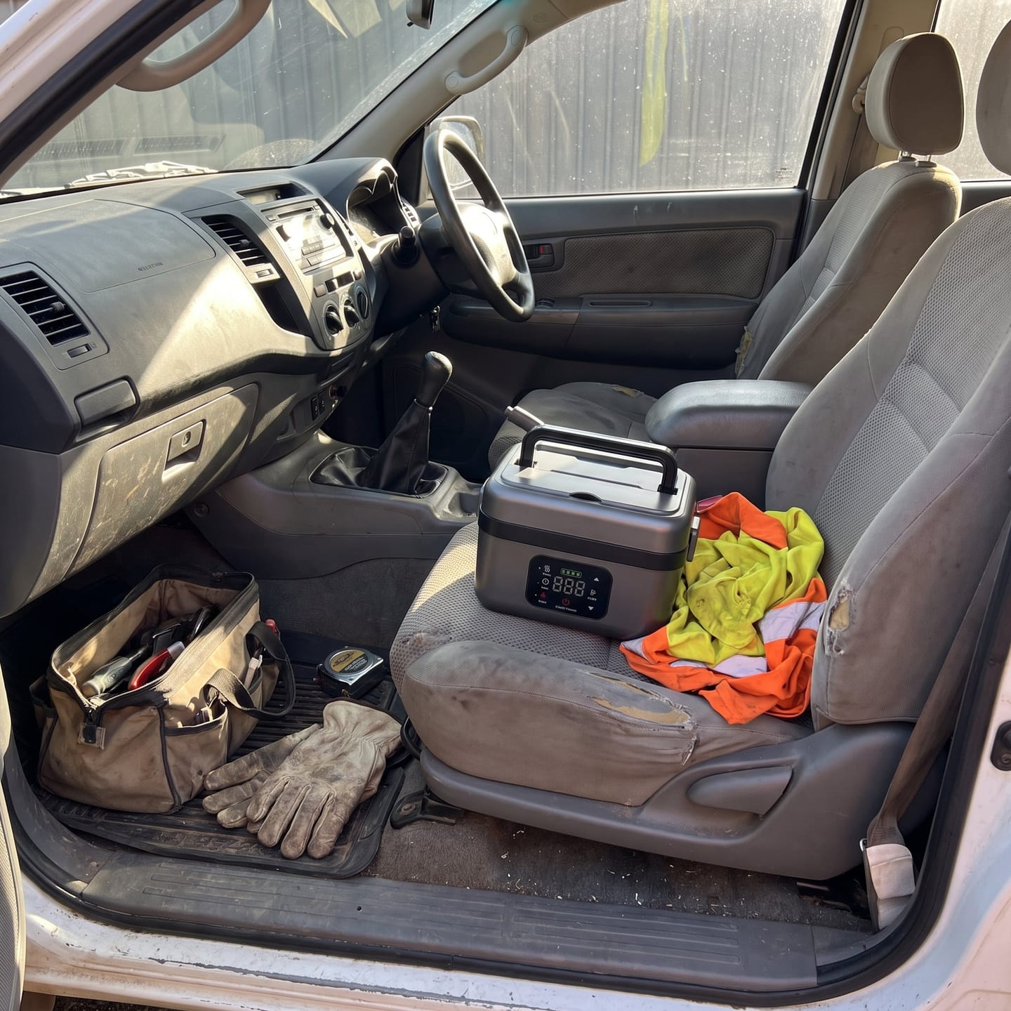 Customer photo review of HeatBox Heating Lunchbox
