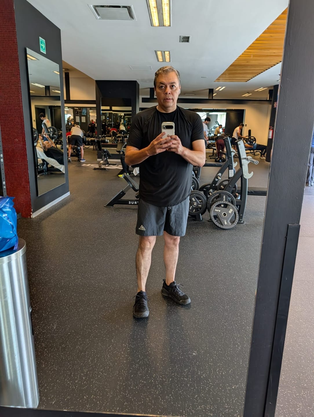 Customer photo review of Training Sport Tee - White