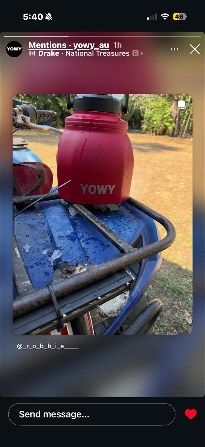 Customer photo review of 3L Yowy Watercan
