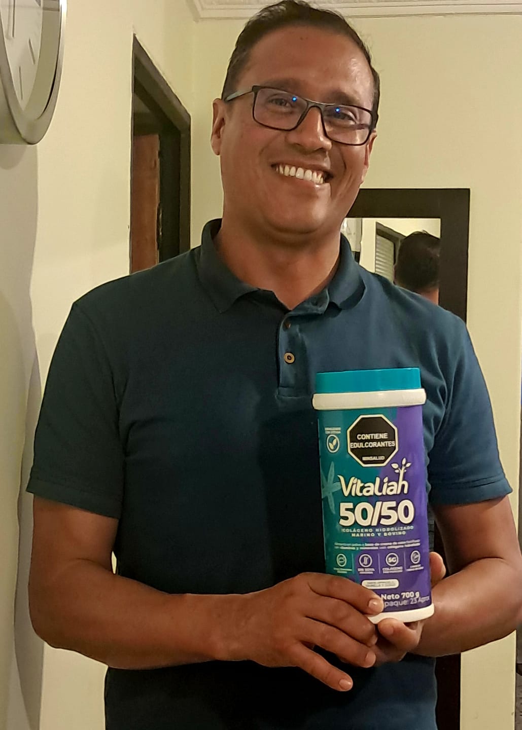 Customer photo review of Batido Colágeno 50/50 Origen Marino y Bovino - 700 g