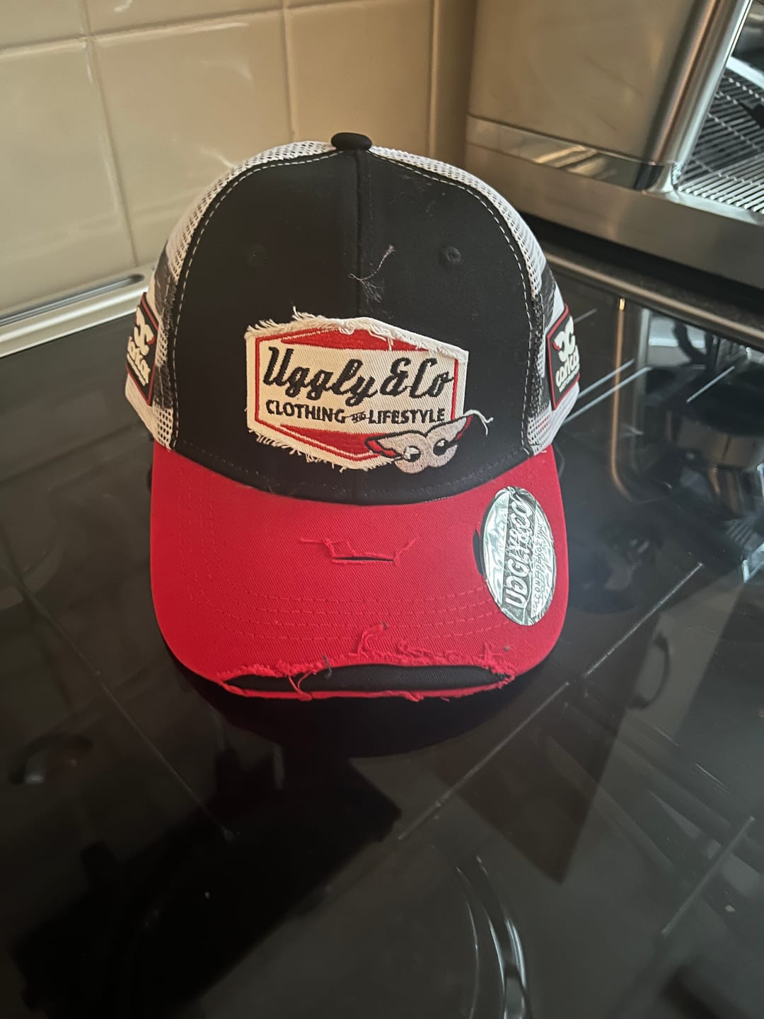Customer photo review of Carl Cox Motorsport x Diamond Trucker Cap