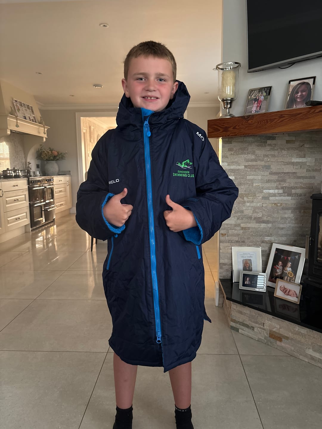 Customer photo review of Dungannon Swim Club - Dry Robe