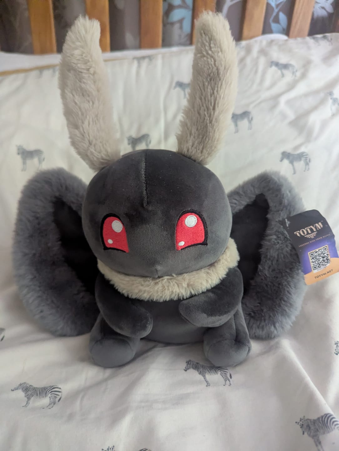 Customer photo review of Motthew | Mothman Plush 🦋