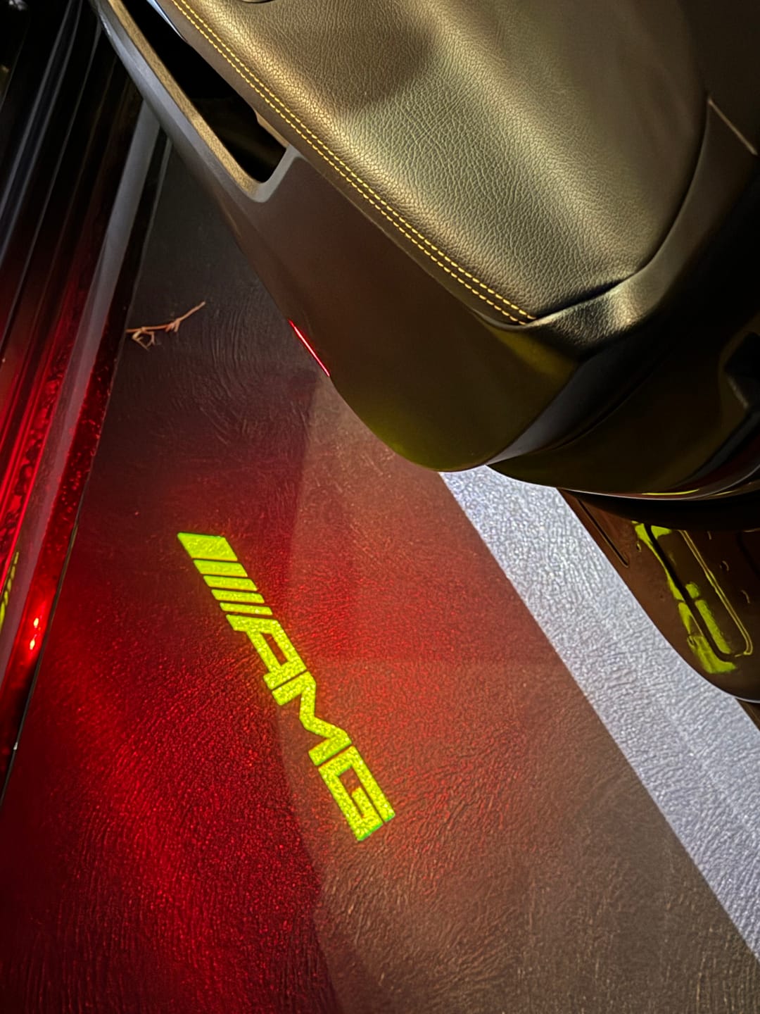 Customer photo review of MERCEDES DOOR LIGHTS