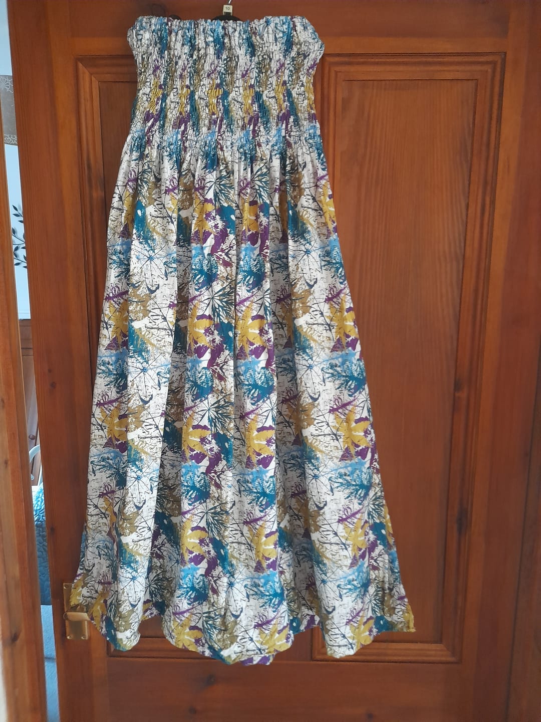 Customer photo review of Special Offer Botanical Burst Cotton Fabric