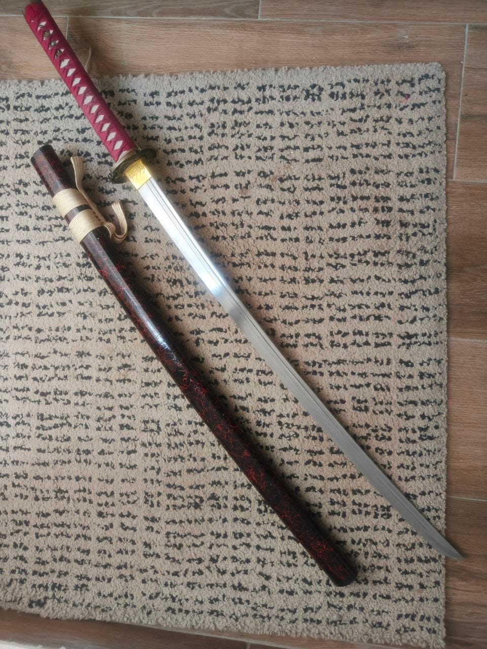 Customer photo review of Custom Your Own Katana