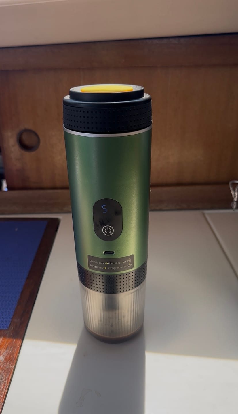 Customer photo review of Caffettiera Portatile - MokaElite