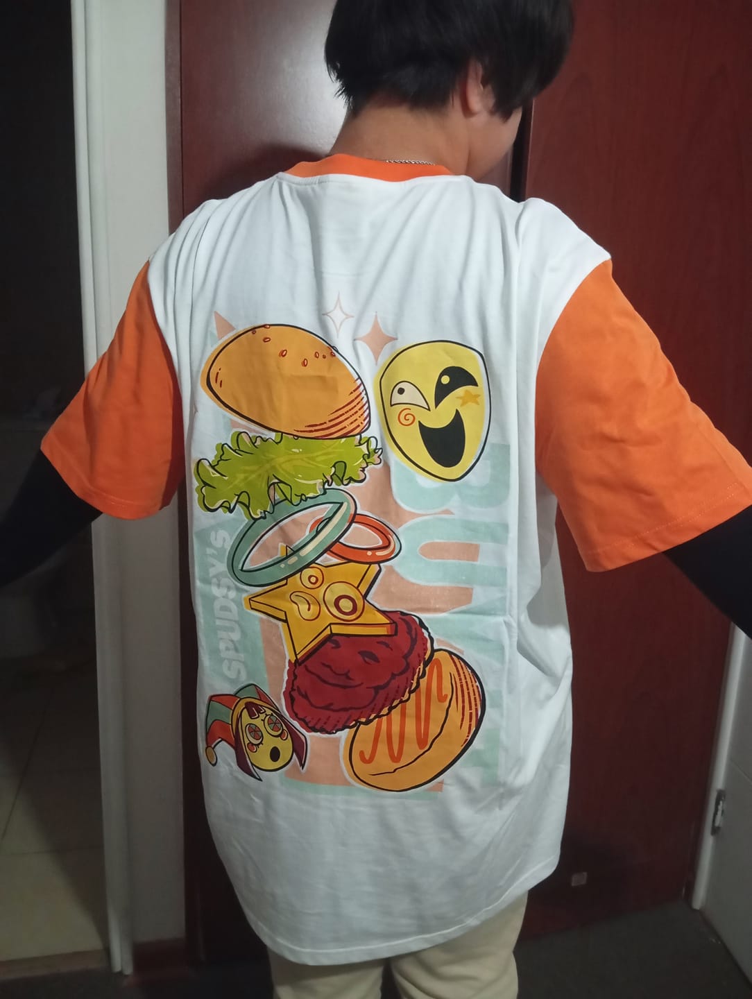 Customer photo review of Spudsy's Shirt