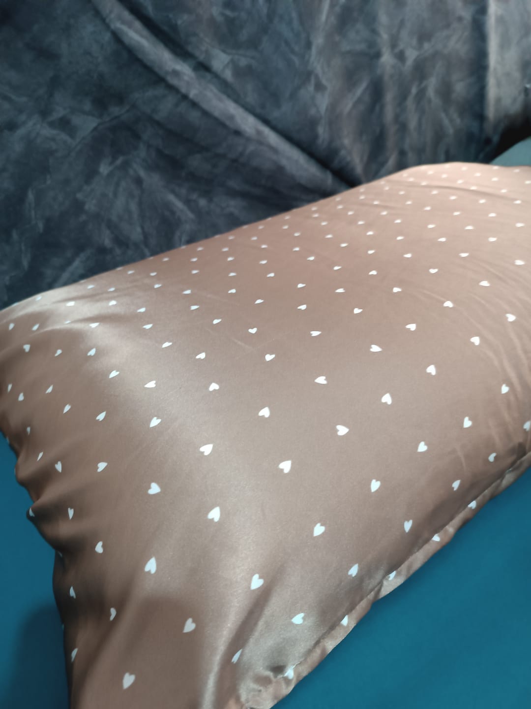 Customer photo review of Funda de Satín