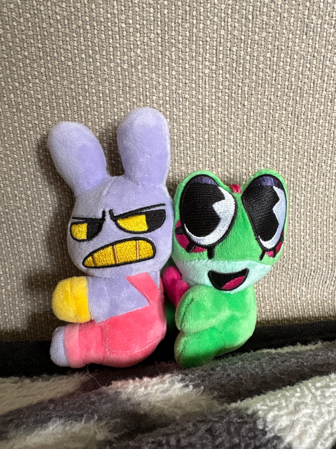 Customer photo review of Jax & Ribbit Magnetic Plush Keychains
