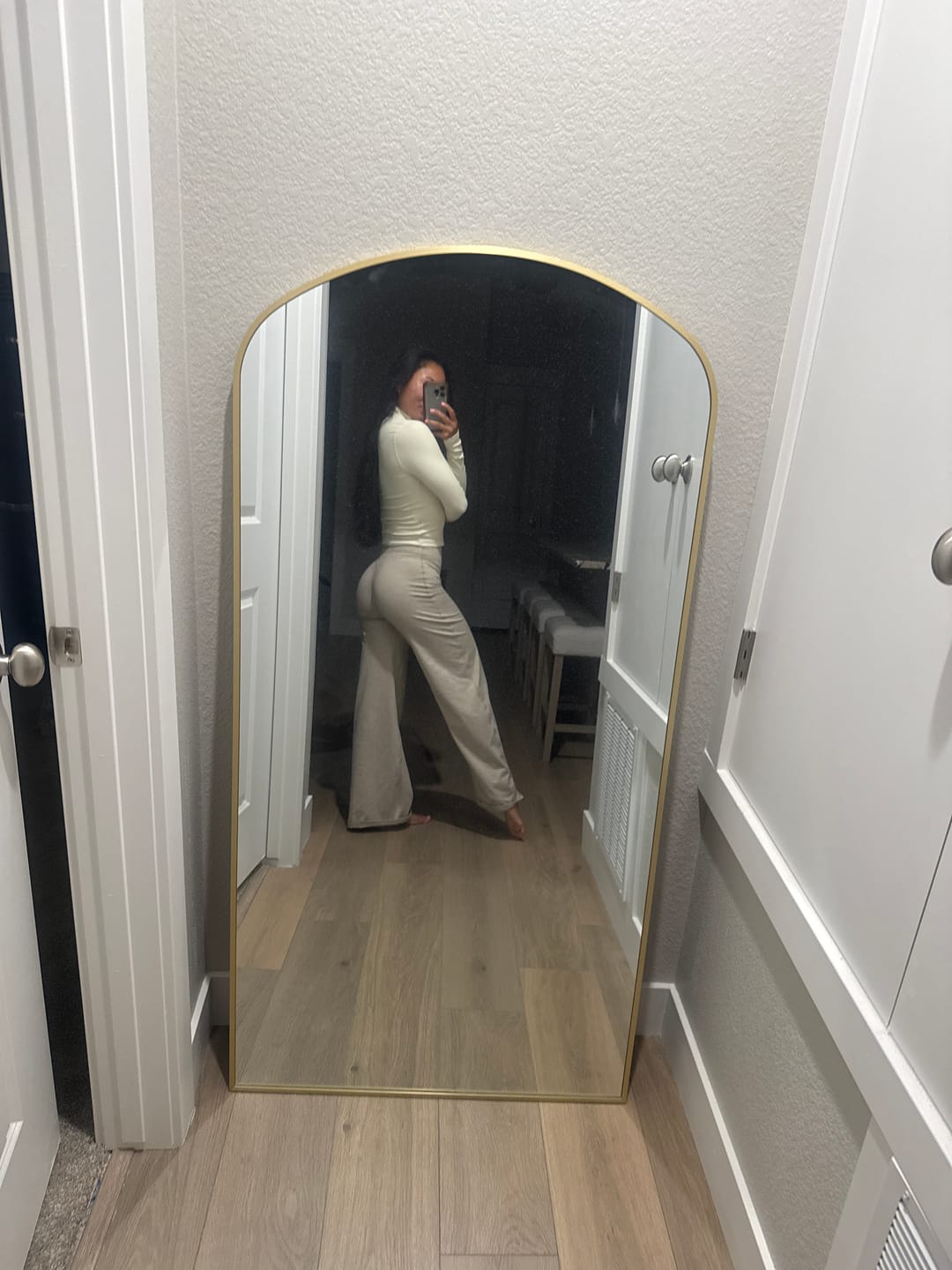 Customer photo review of W2227 - Reset Wide Leg Leggings