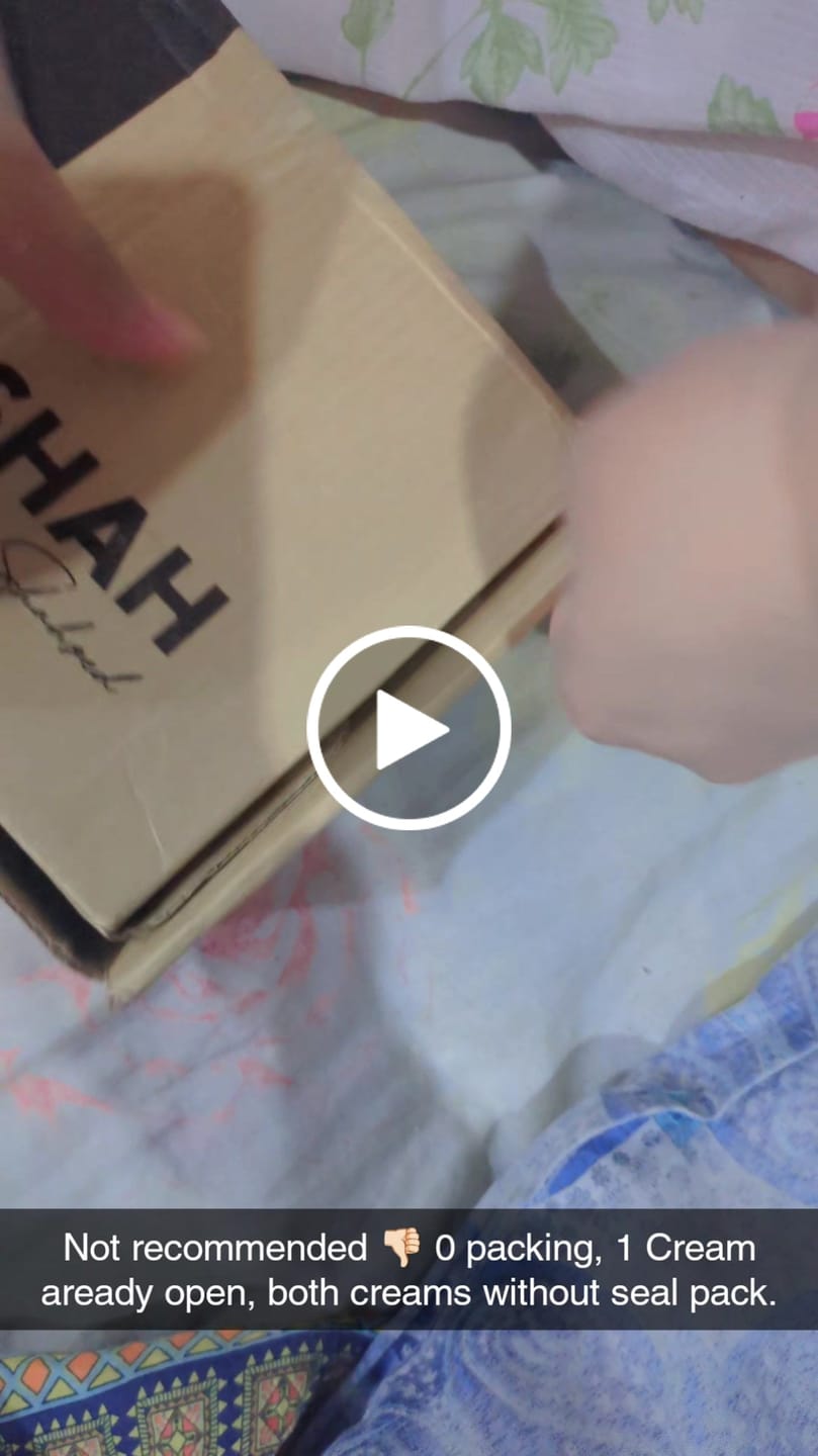 Customer video review of Whitening Cream For Sensitive Areas Double Pack