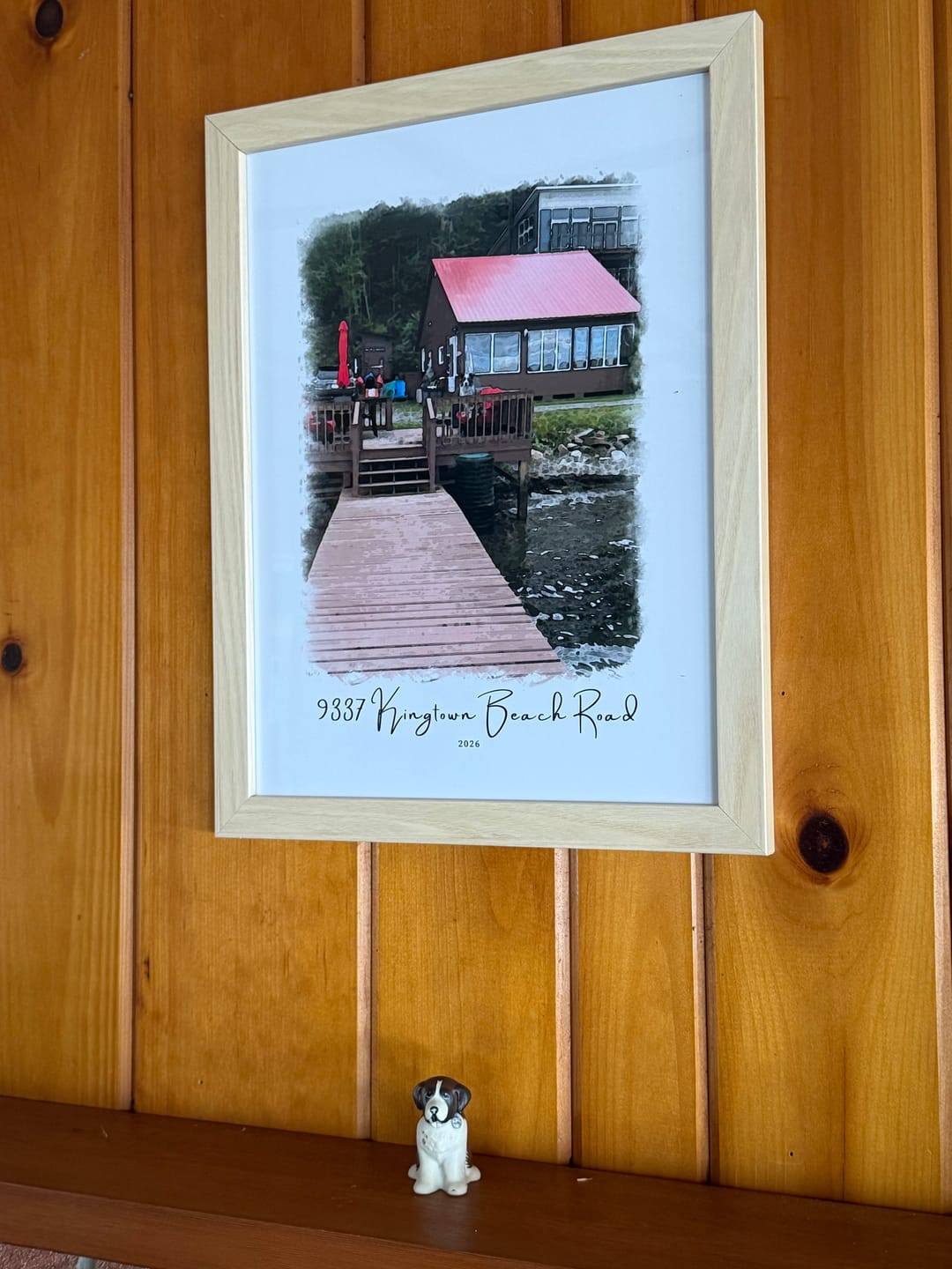 Customer photo review of Custom House Portrait