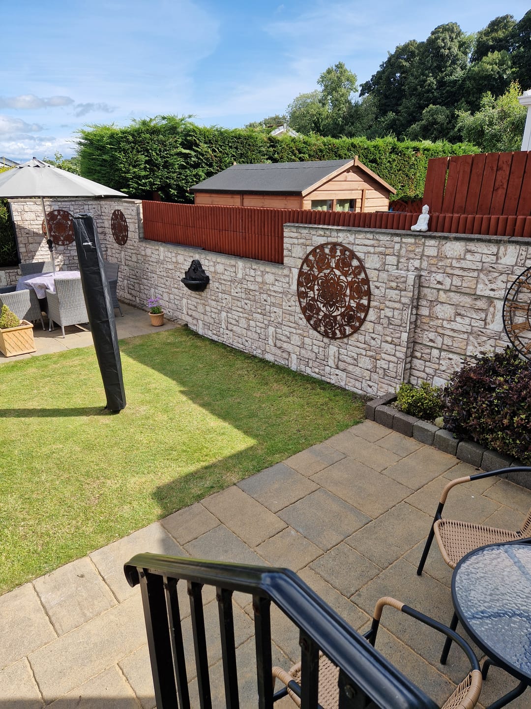 Customer photo review of Fieldstone Light Natural | Stone Effect | DOKTAS-107