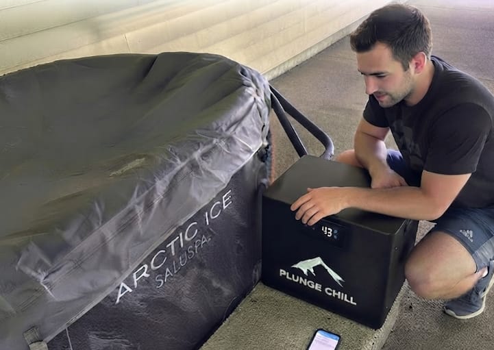 Customer photo review of COLD PLUNGE CHILLER
