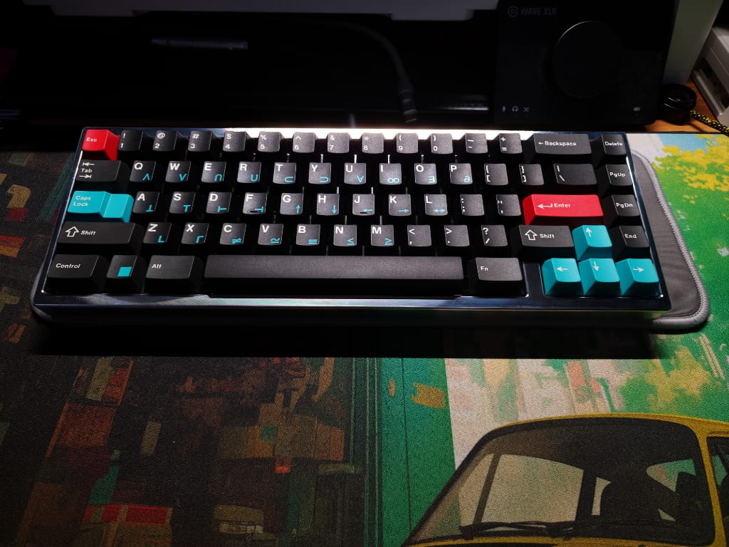 Customer photo review of KEYKOBO DOLCH ABS TRIPLE-SHOT KEYCAP SET INSTOCK