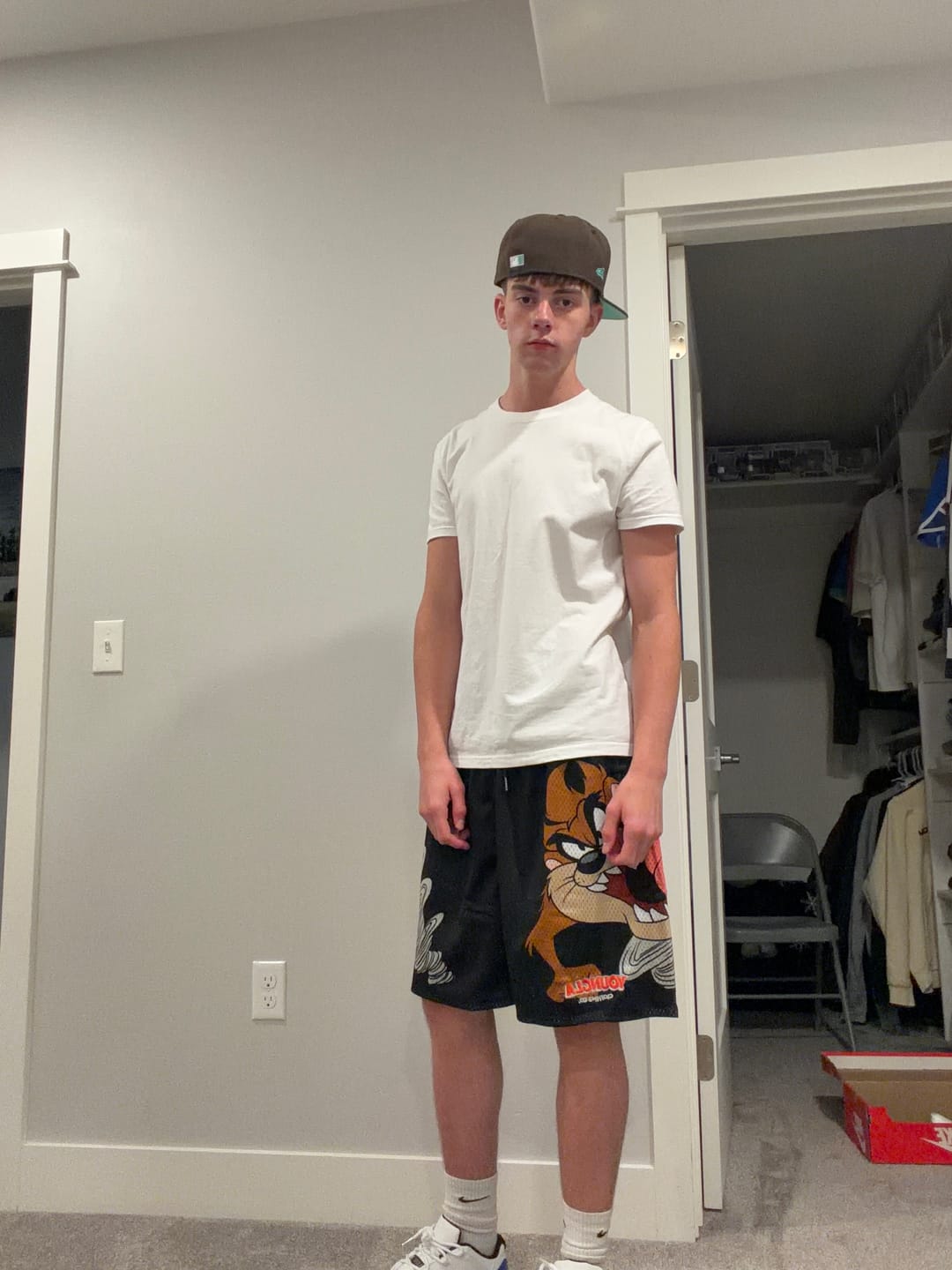 Customer photo review of 1098 - Looney Tunes Basketball Shorts
