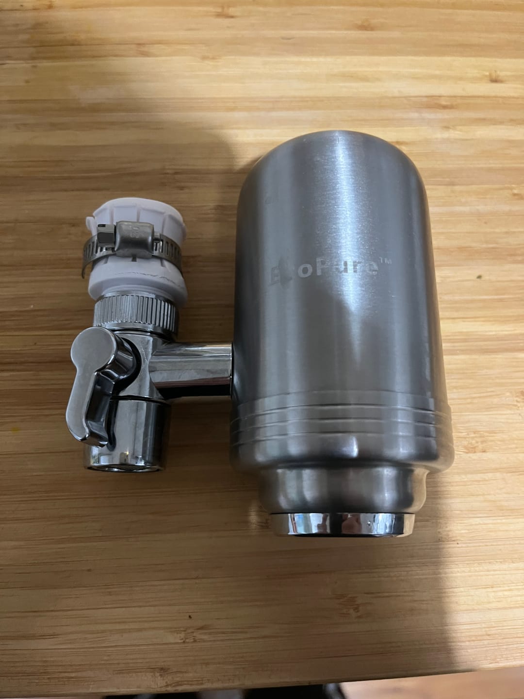 Customer photo review of BlissfulHome™ Tap Filter Unit + 5 Free Filters