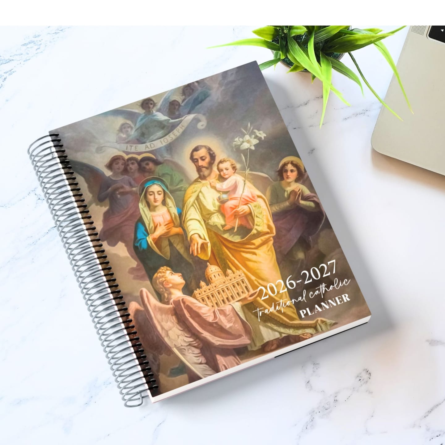 Customer photo review of 2026-2027 Traditional Catholic Planner, Vertical Weekly Layout (Feasts based on the 1962 Missal) | Ite Ad Joseph