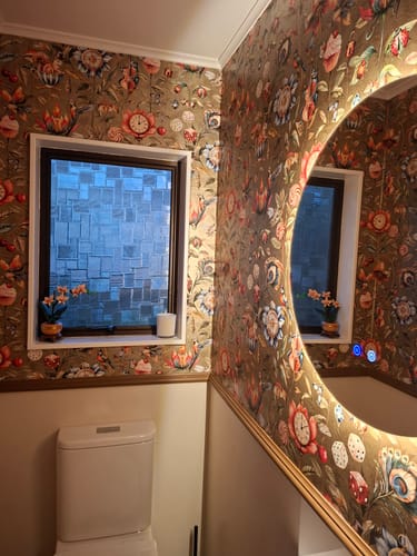 Customer photo review of Elysium Wallpaper - Gold