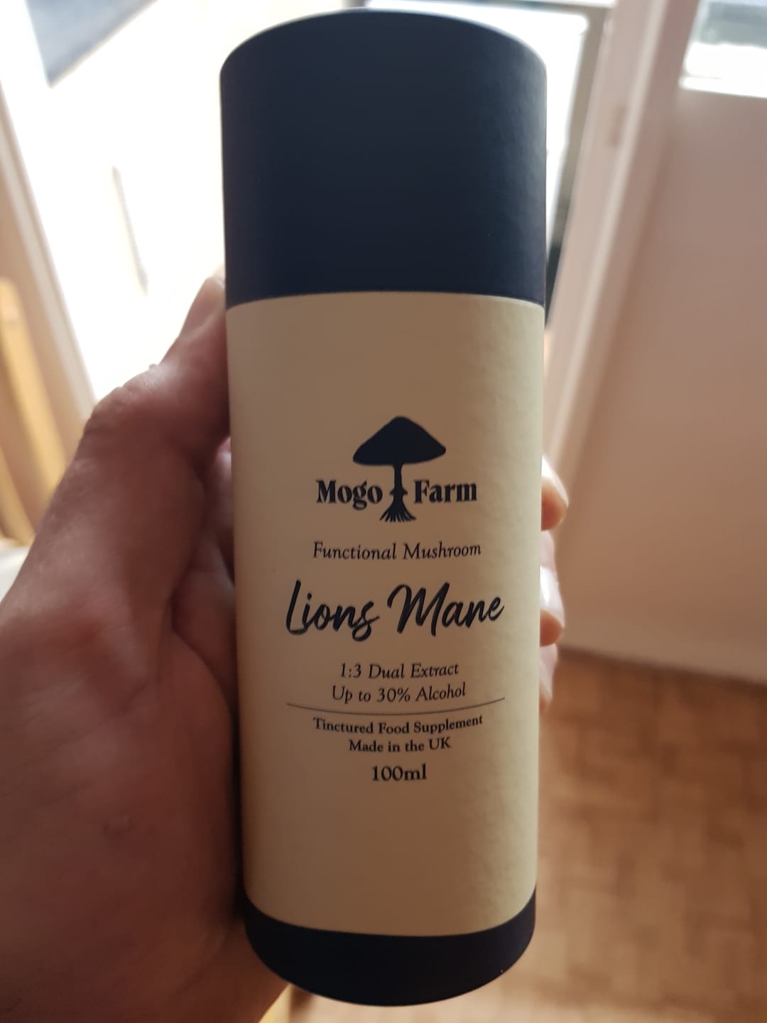 Customer photo review of Lion's Mane Mushroom Tincture