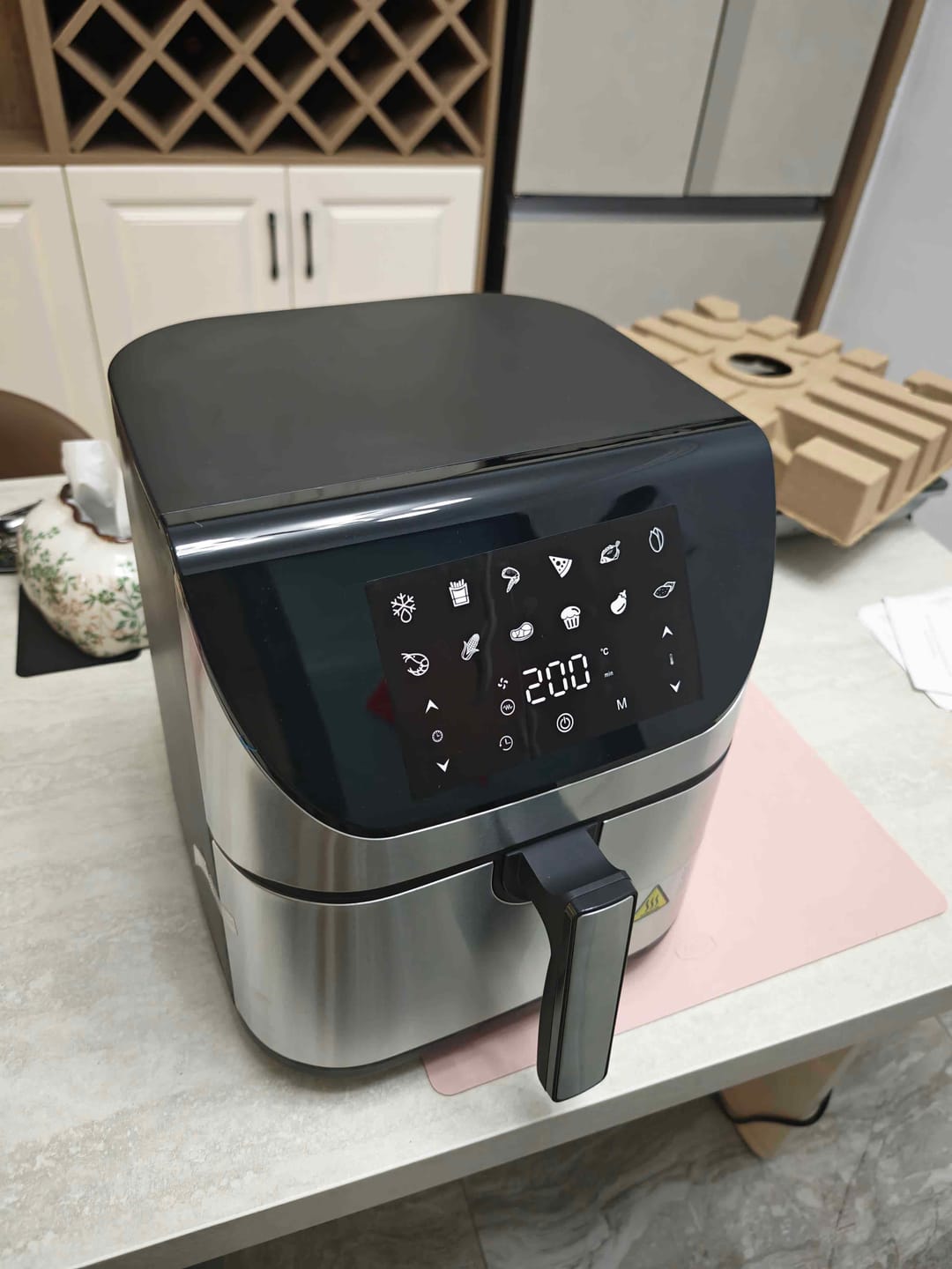 Customer photo review of Oryzom AirCrisp Pro – 360° Heißluft-Technologie mit 1700 W für schnelle und gesunde Mahlzeiten