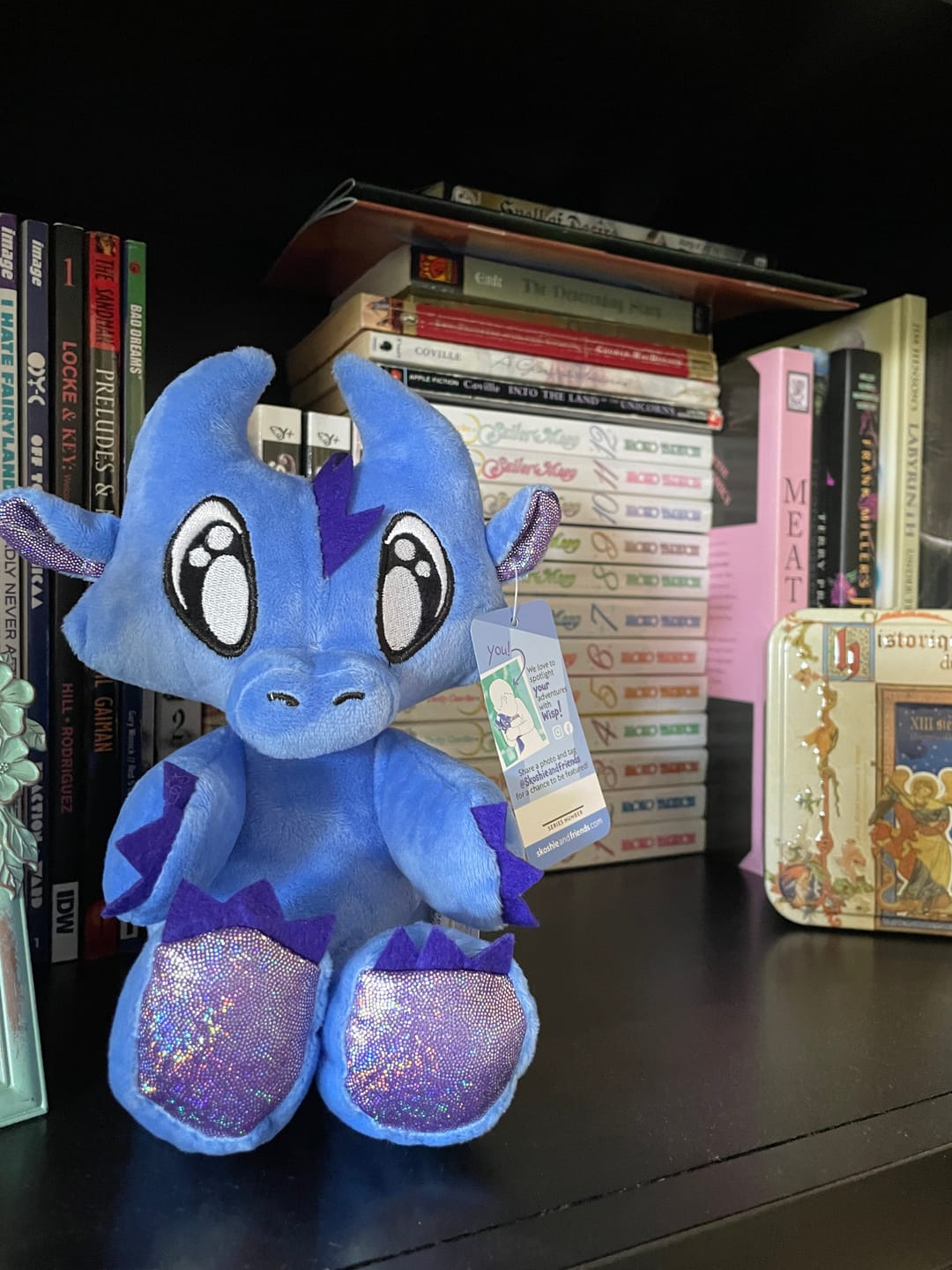 Customer photo review of Wisp the Dragon - Plush Stuffed Animal
