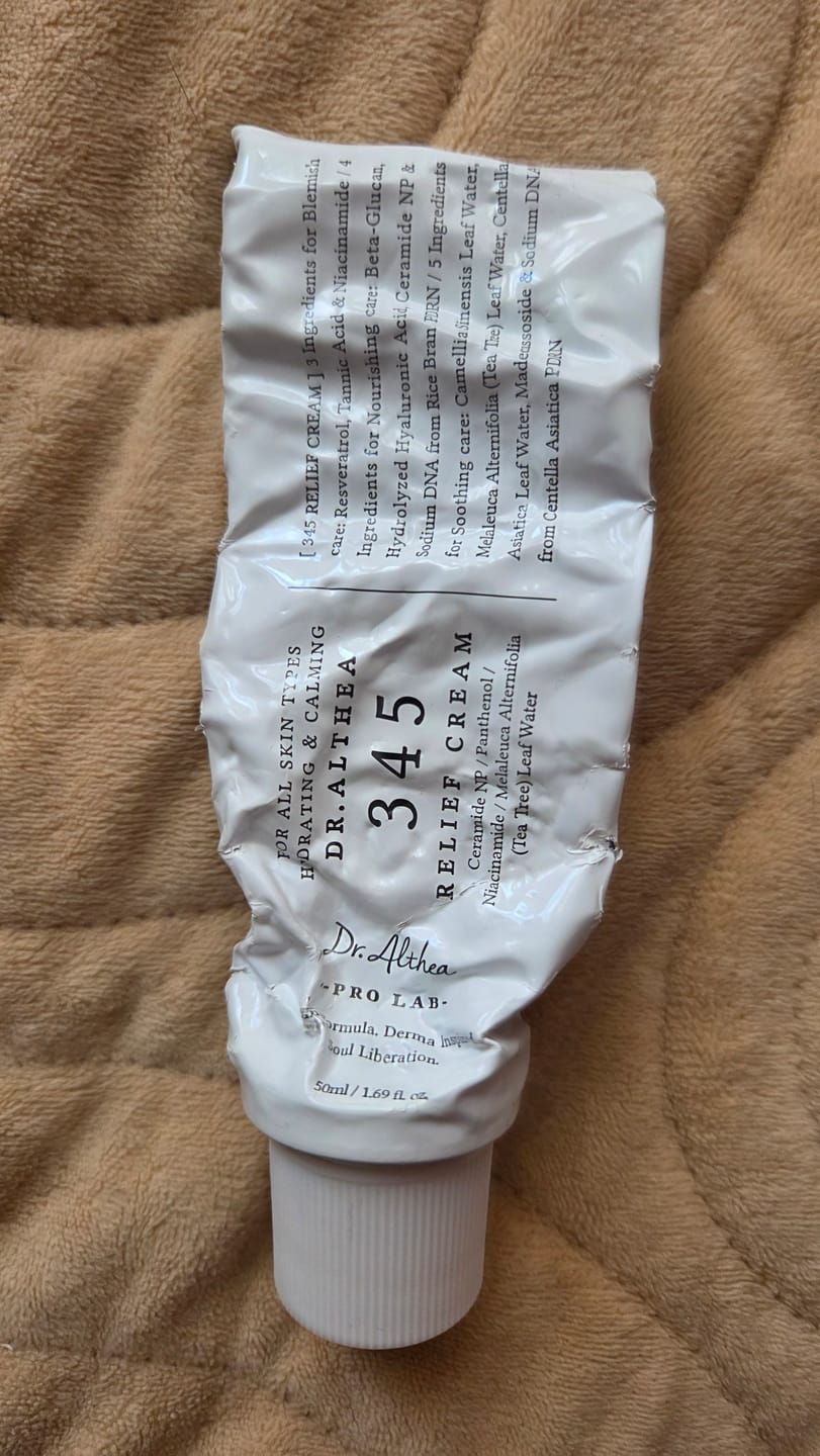 Customer photo review of Nomierinošs krēms ar resveratrolu Dr. Althea 345 Relief Cream