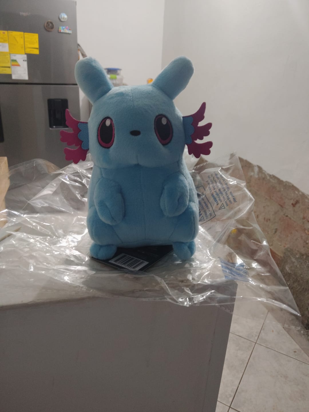 Customer photo review of Rain World - Rivulet Slugpup Plush