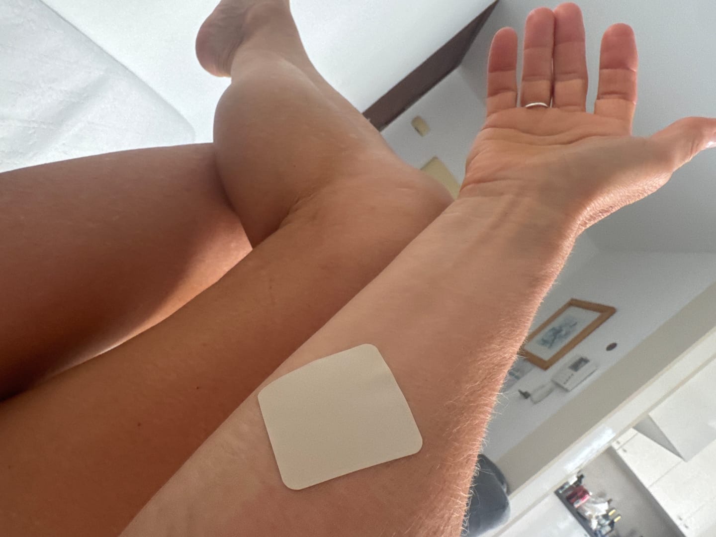 Customer photo review of mussage 8 Hour Sleep Patch