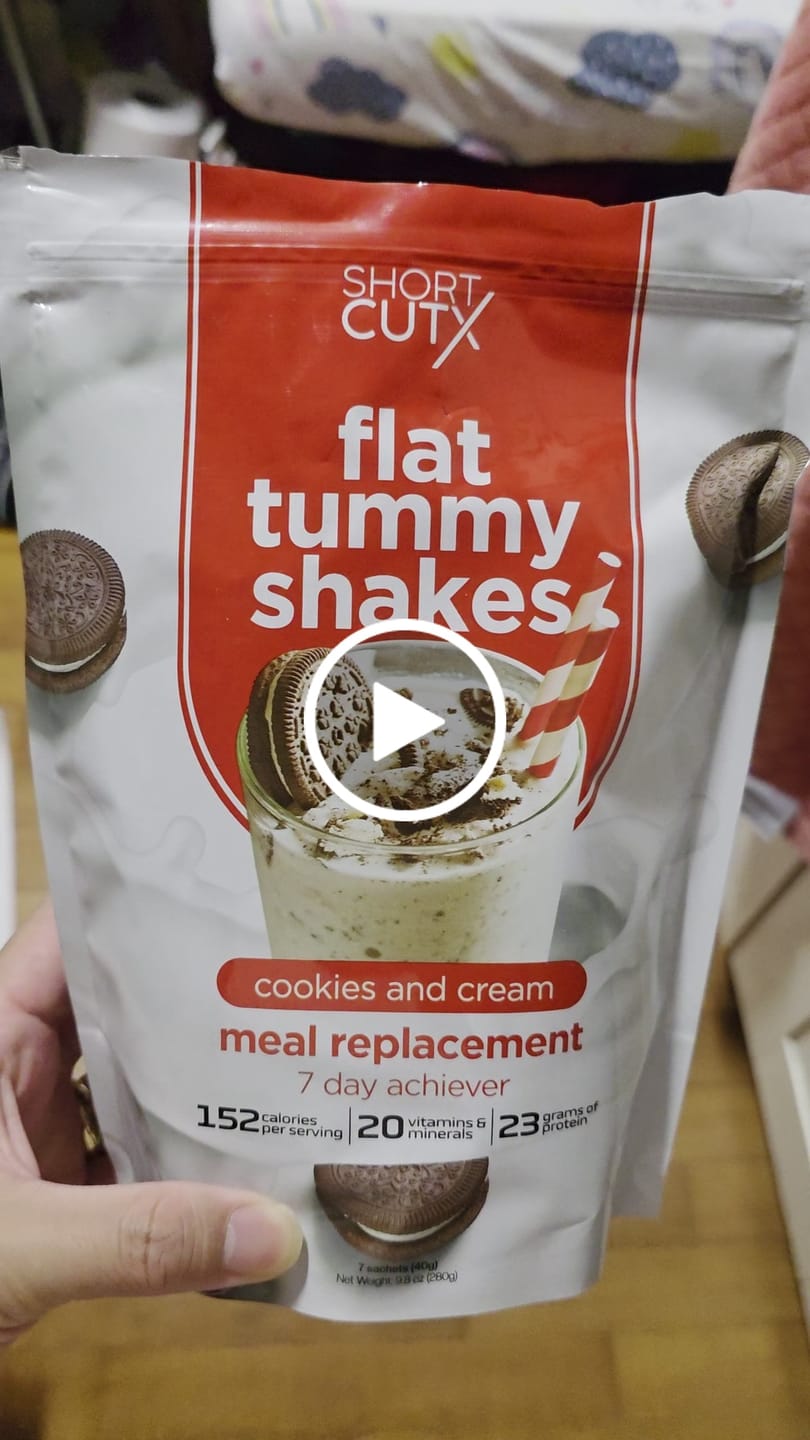 Customer video review of Flat Tummy Shakes: Cookies and Cream