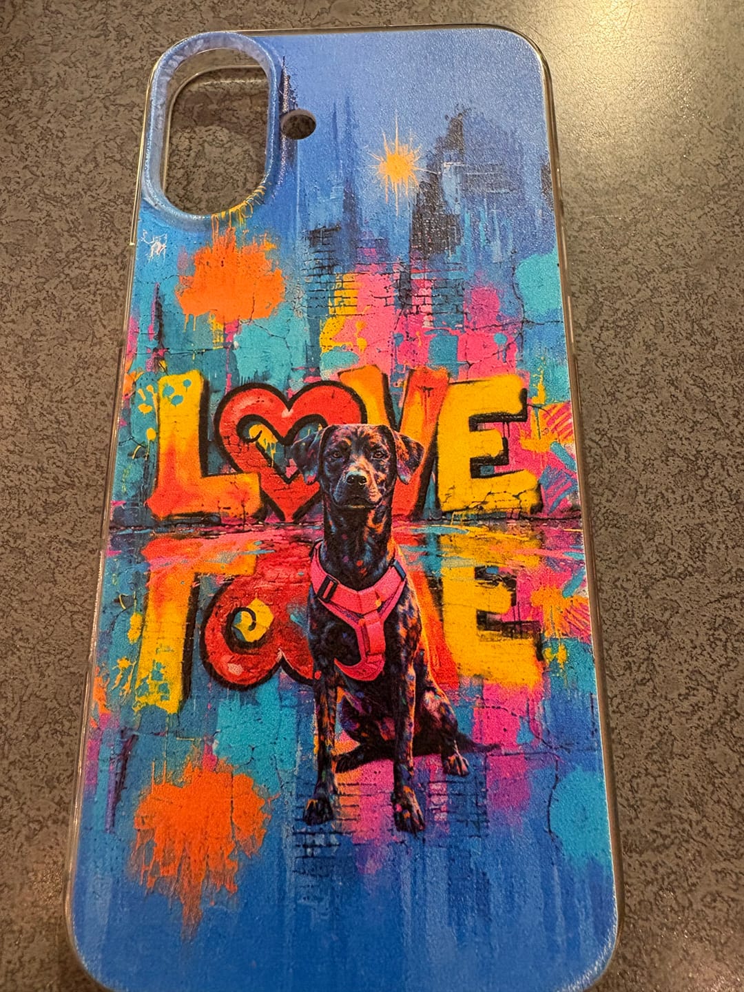 Customer photo review of Personalisierte Handyhülle - Streetart