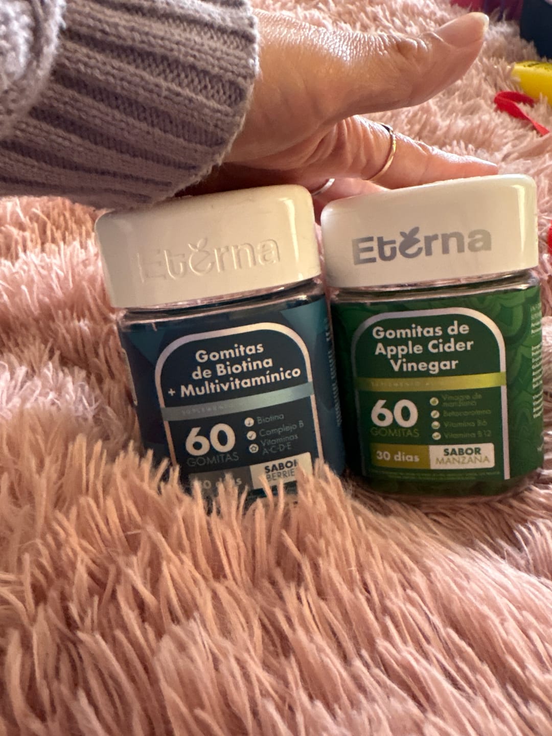 Customer photo review of Pack Biotina + Colágeno | Suscripción