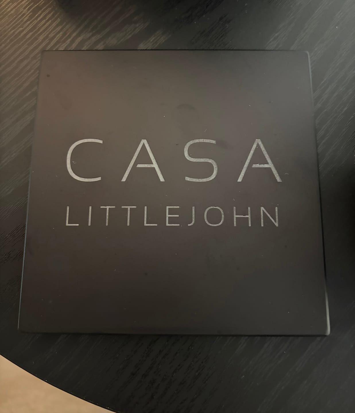 Customer photo review of CASA COASTERS (SET OF 4)